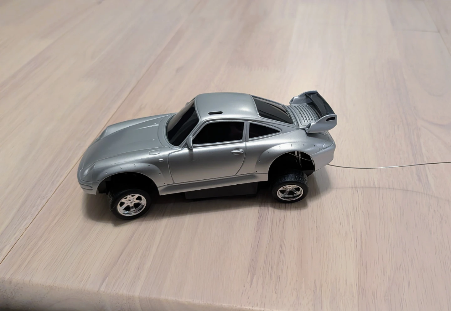 Silver Car Toy (Needs Repair) - photo 2