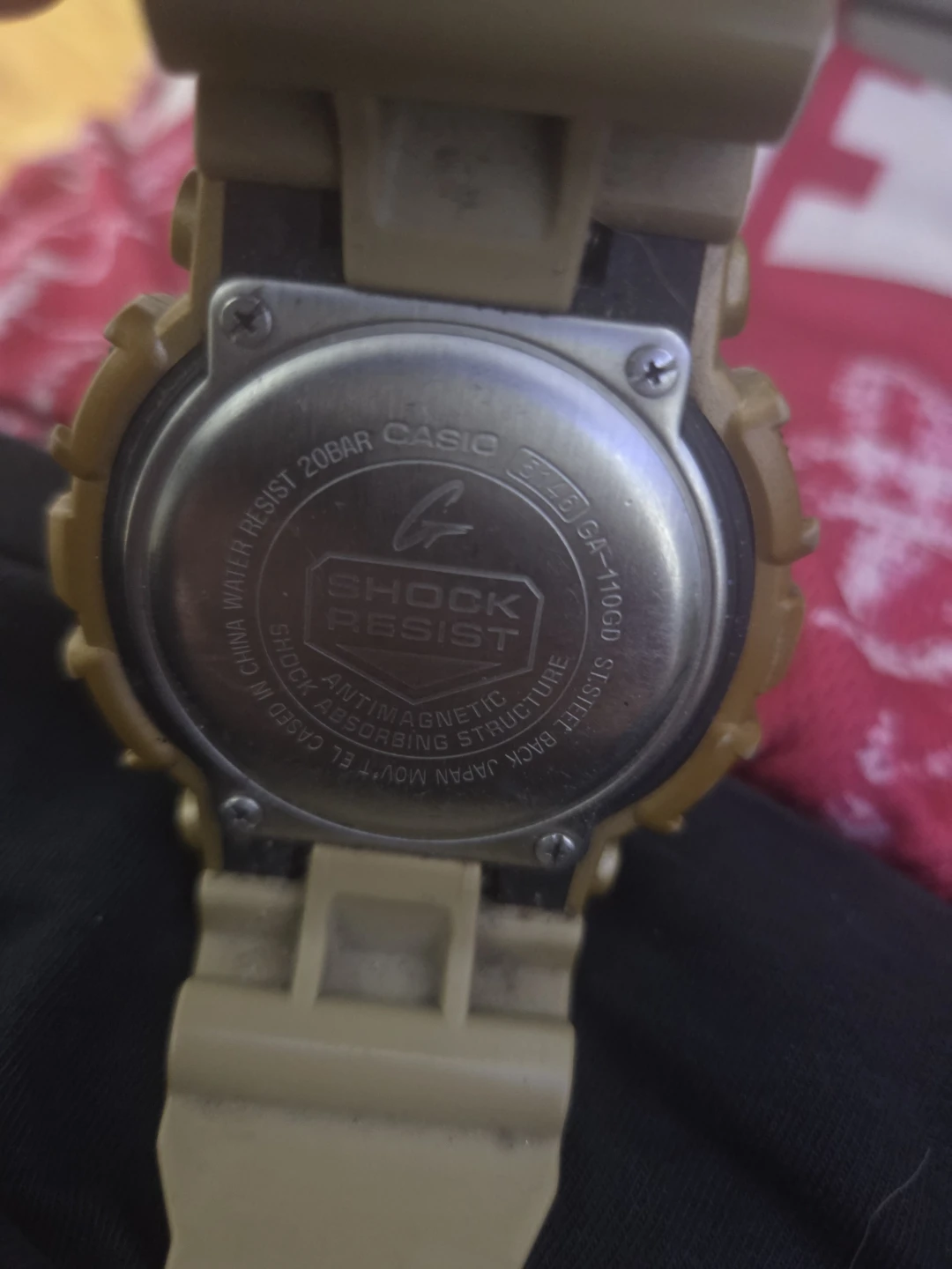 Casio G-Shock WR20BAR Gold Analog-Digital Watch - photo 3