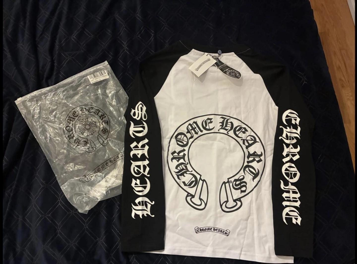 Chrome Hearts Long Sleeve Baseball T-Shirt