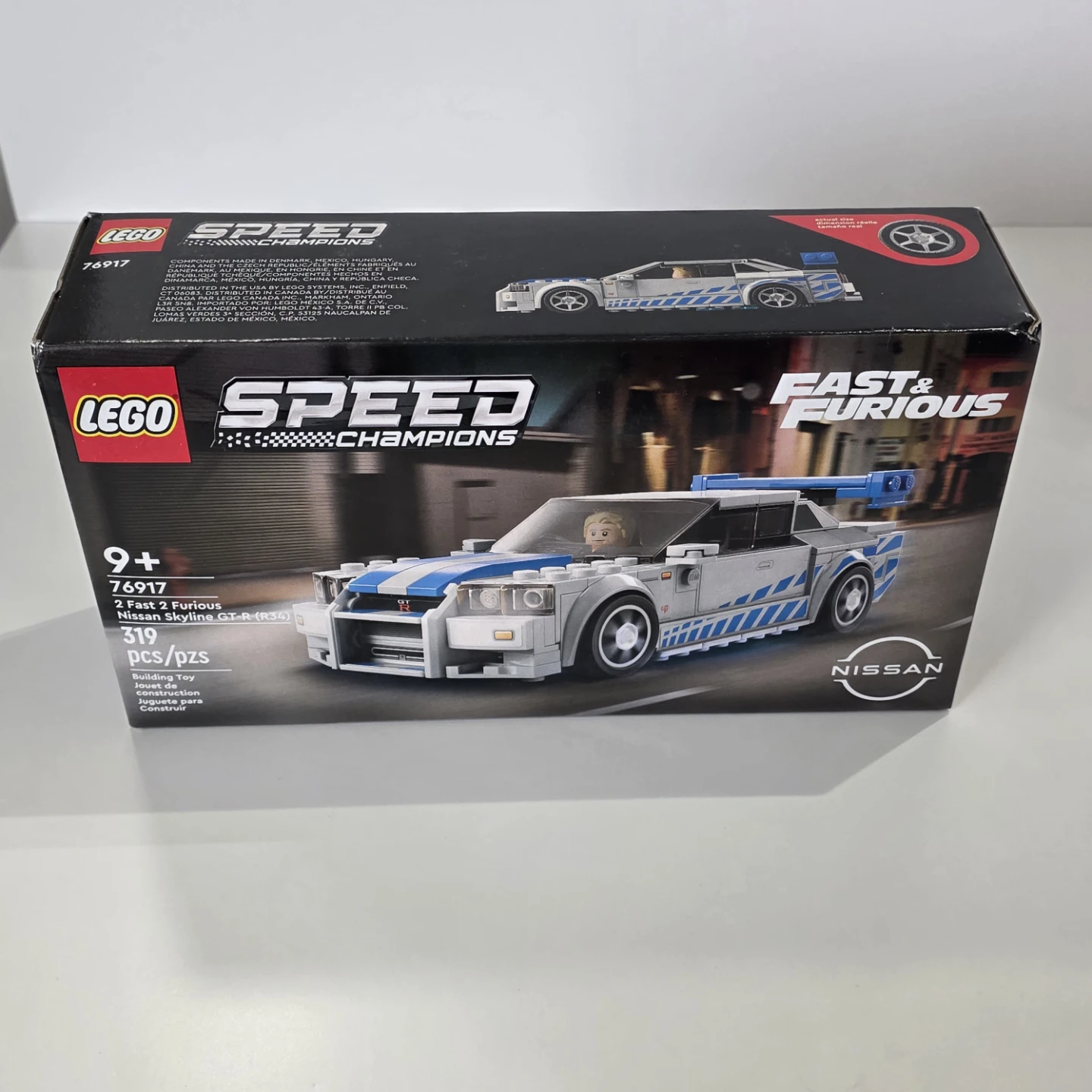 LEGO Speed Champions 76917 Nissan Skyline GT-R (R34)