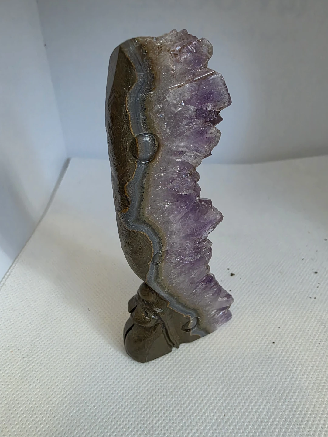 Amethyst Fairy Carving