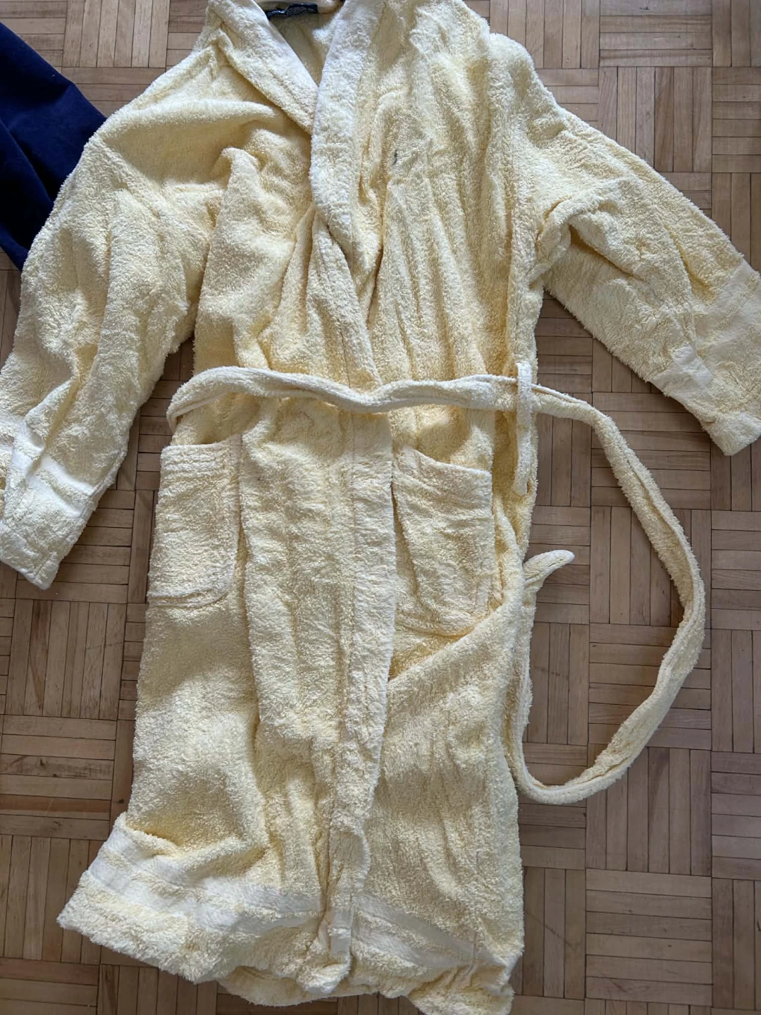 Ralph Lauren Yellow Terry Cloth Robe