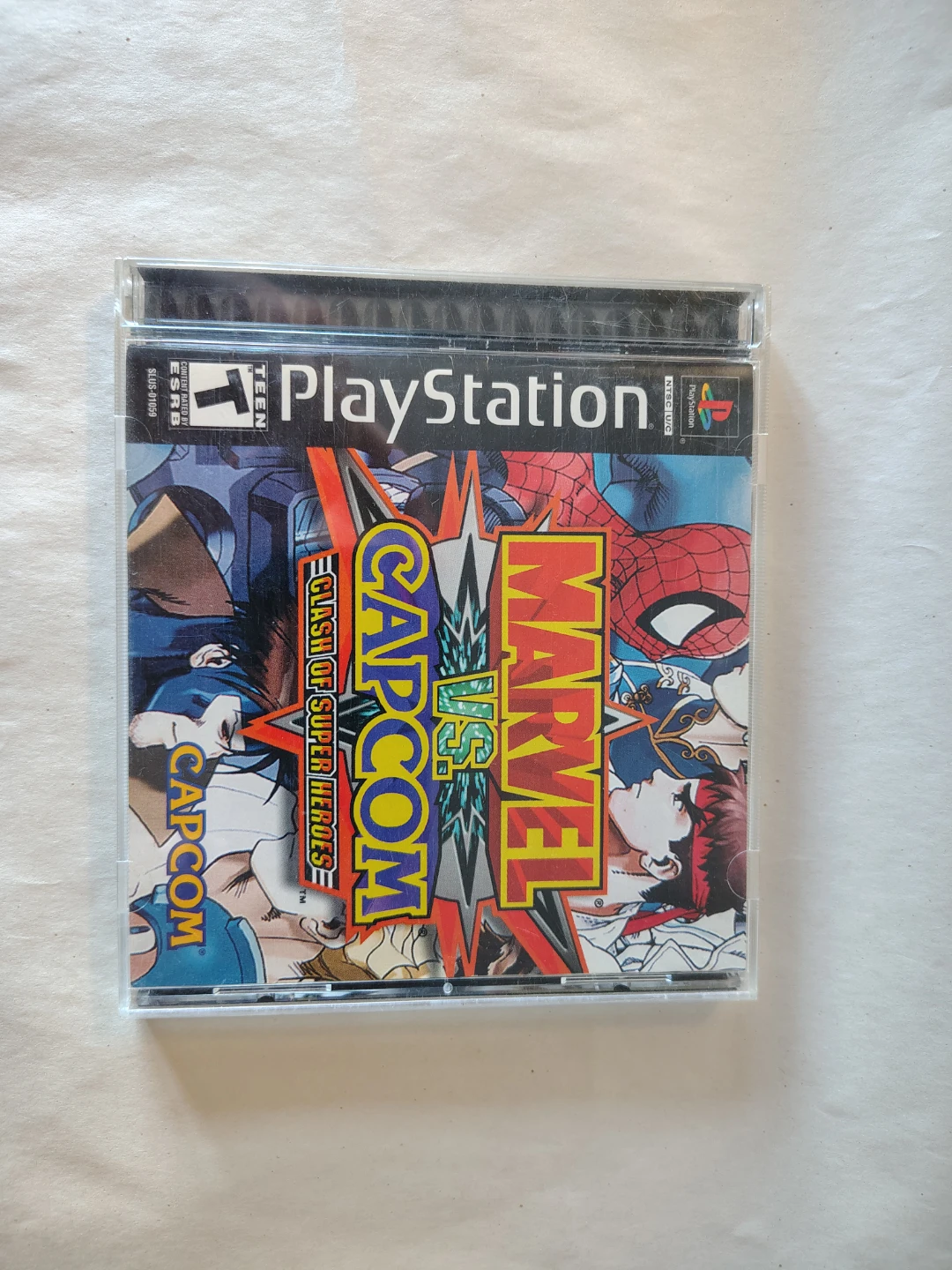 Marvel Vs. Capcom PS1 CIB complete