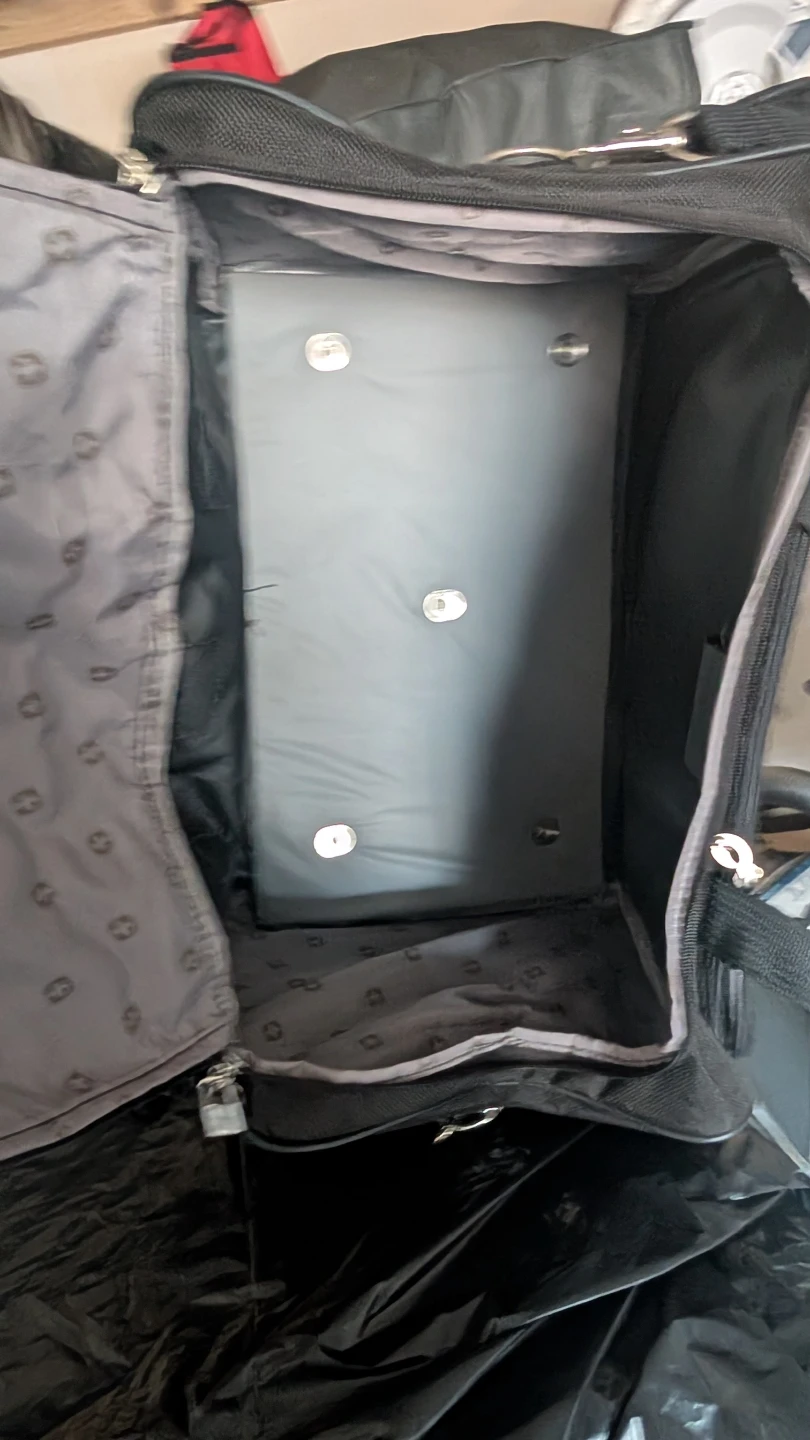 TSN Black Duffel Bag