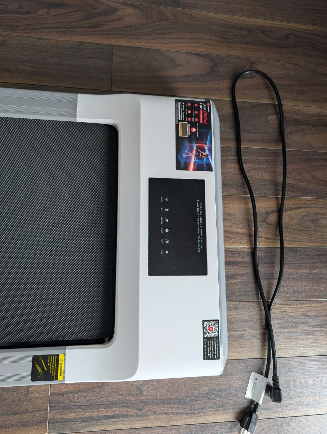 Walking Pad Treadmill - 2.5 HP Motor - 0.6-3.7 MPH - photo 3