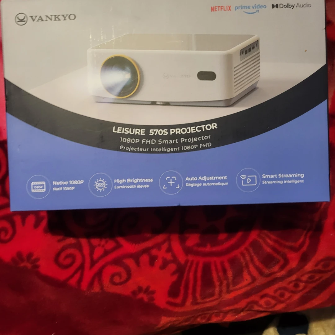 VANKYO Leisure 570S Projector 1080P FHD Smart Projector