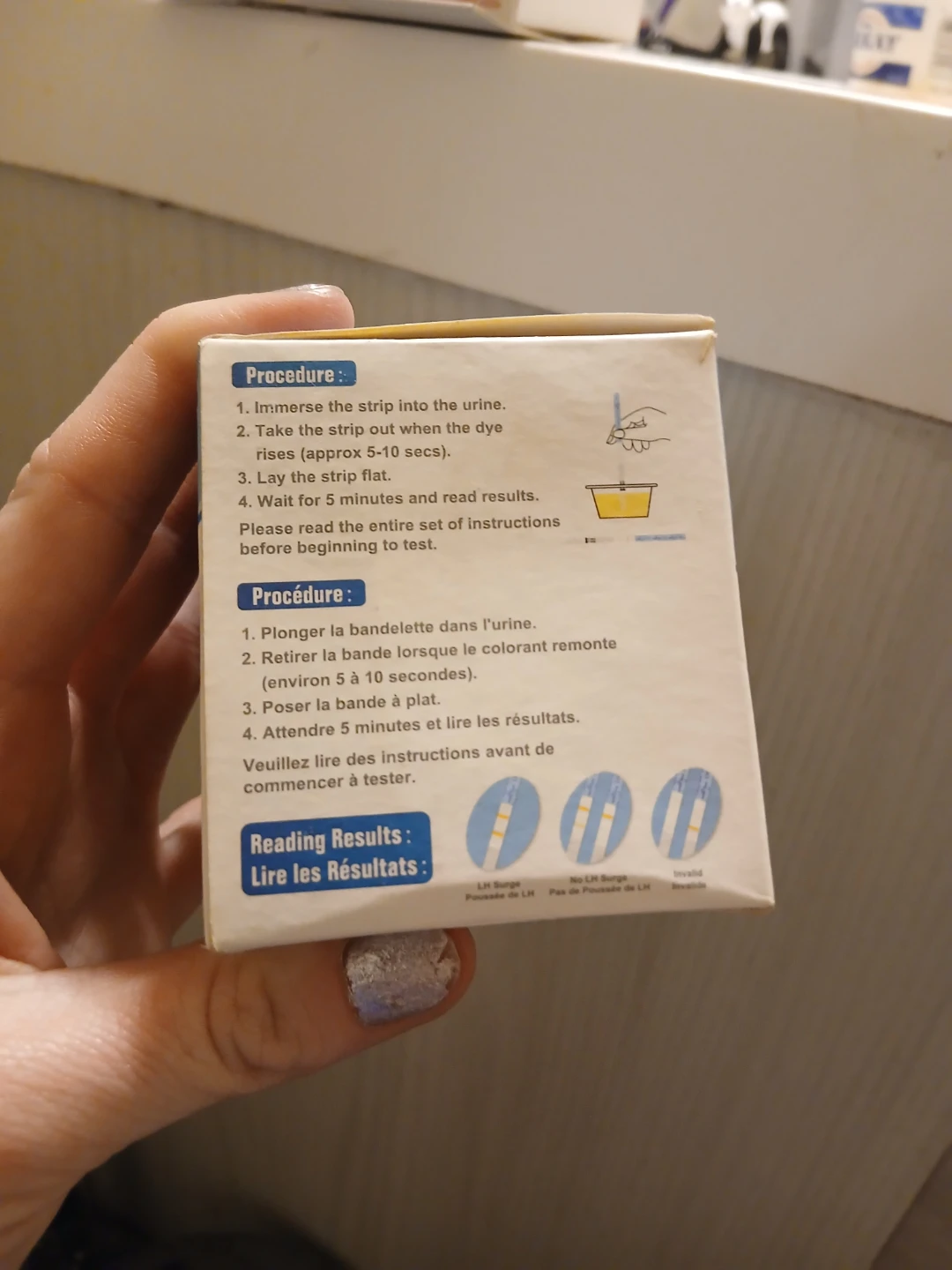 Easy@Home Ovulation Test Strips (15 Count left) - photo 2