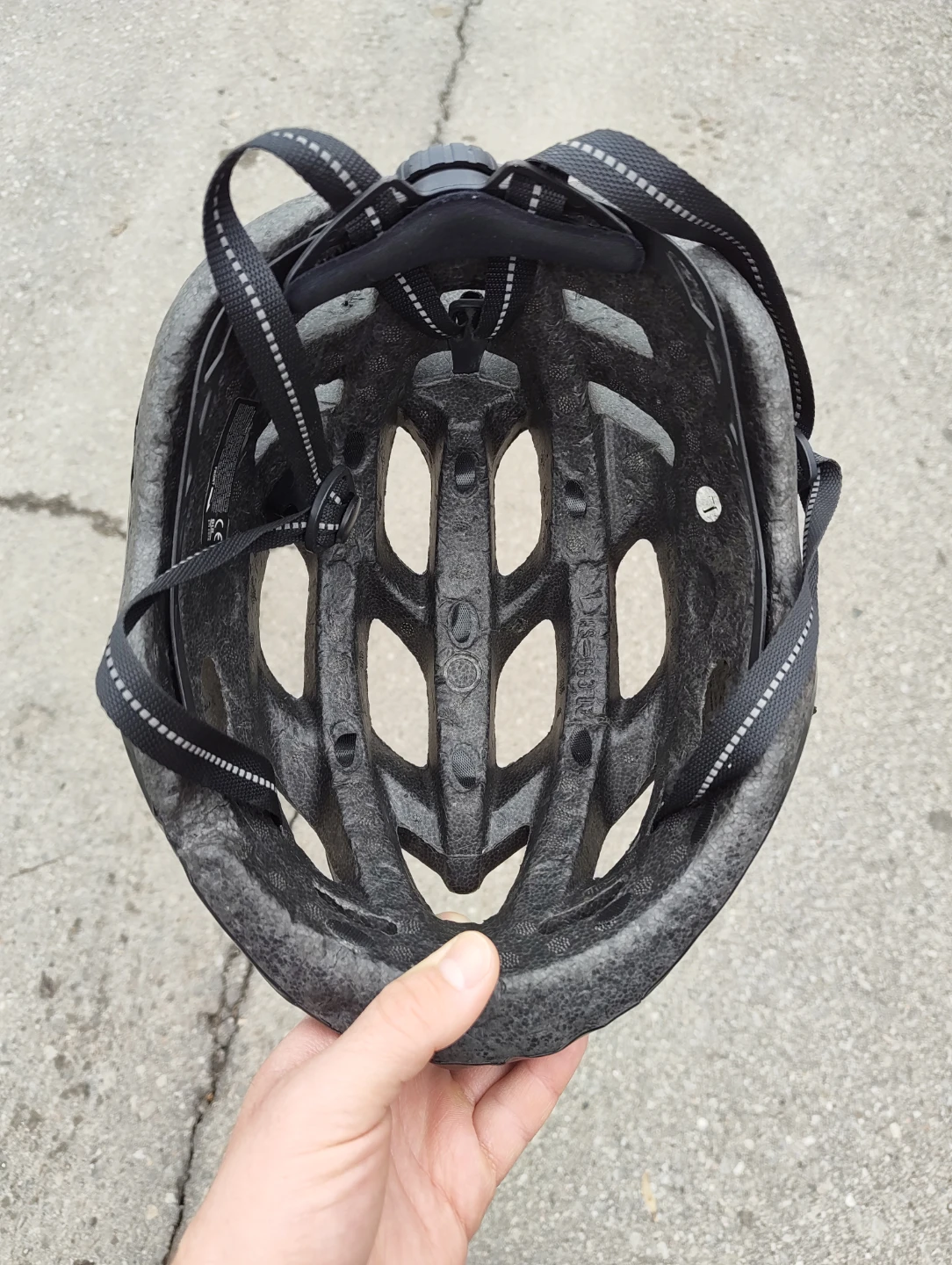 RNOX Black Bicycle Helmet