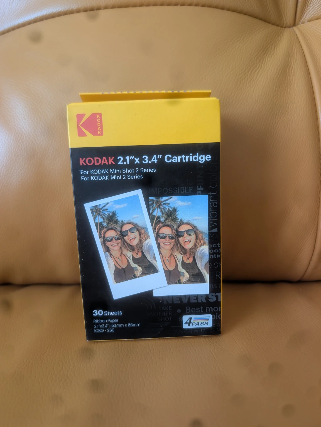 KODAK 2.1"x3.4" Cartridge for Mini Shot 2 Series