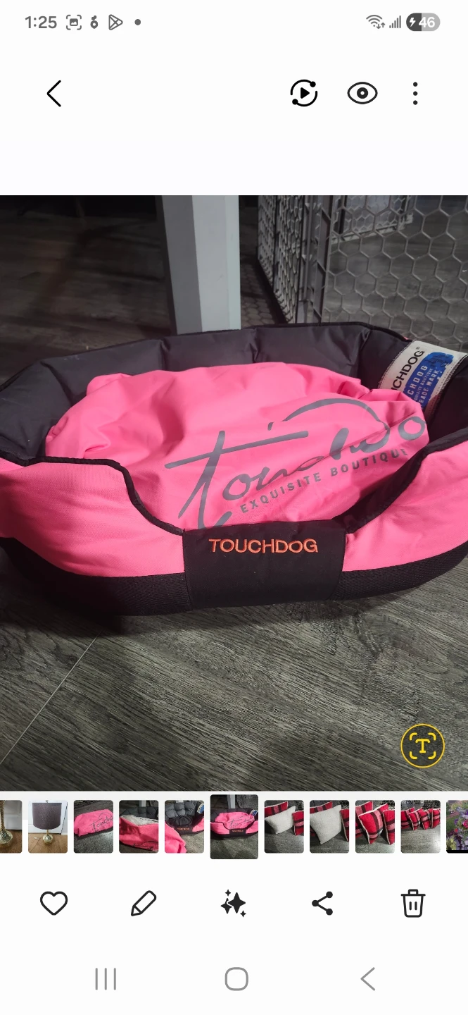 Touchdog Pet Bed - Pink - photo 2