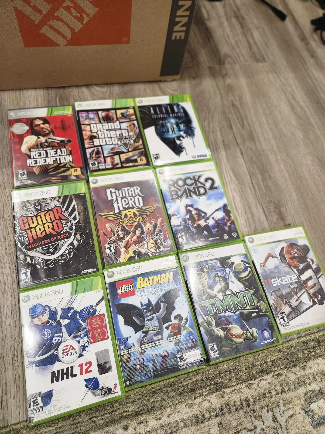 Xbox 360 Game Bundle - GTA, TMNT,  aliens, Lego Batman, - photo 5