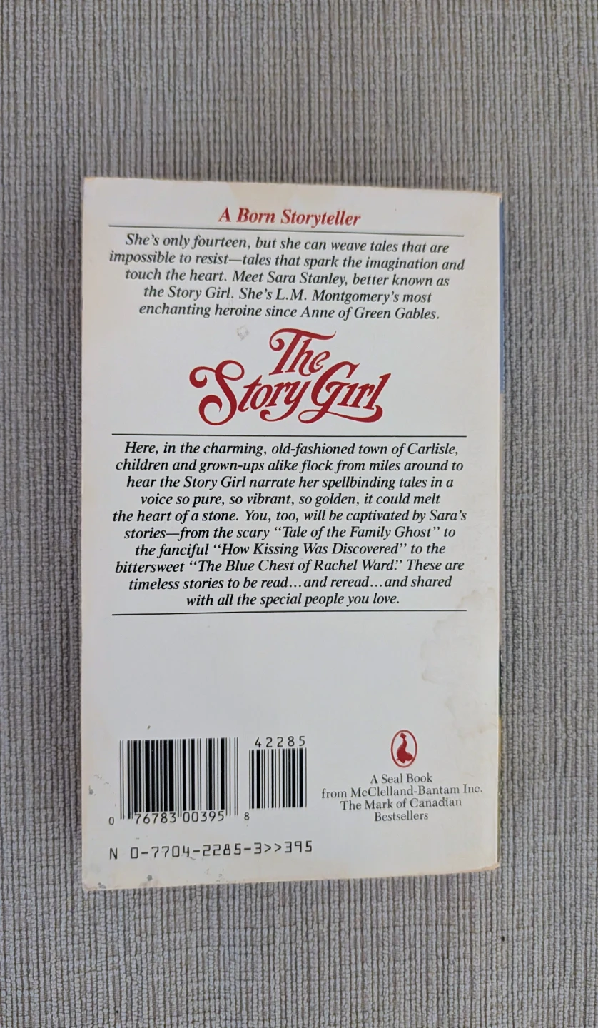 The Story Girl by L.M. Montgomery - photo 2