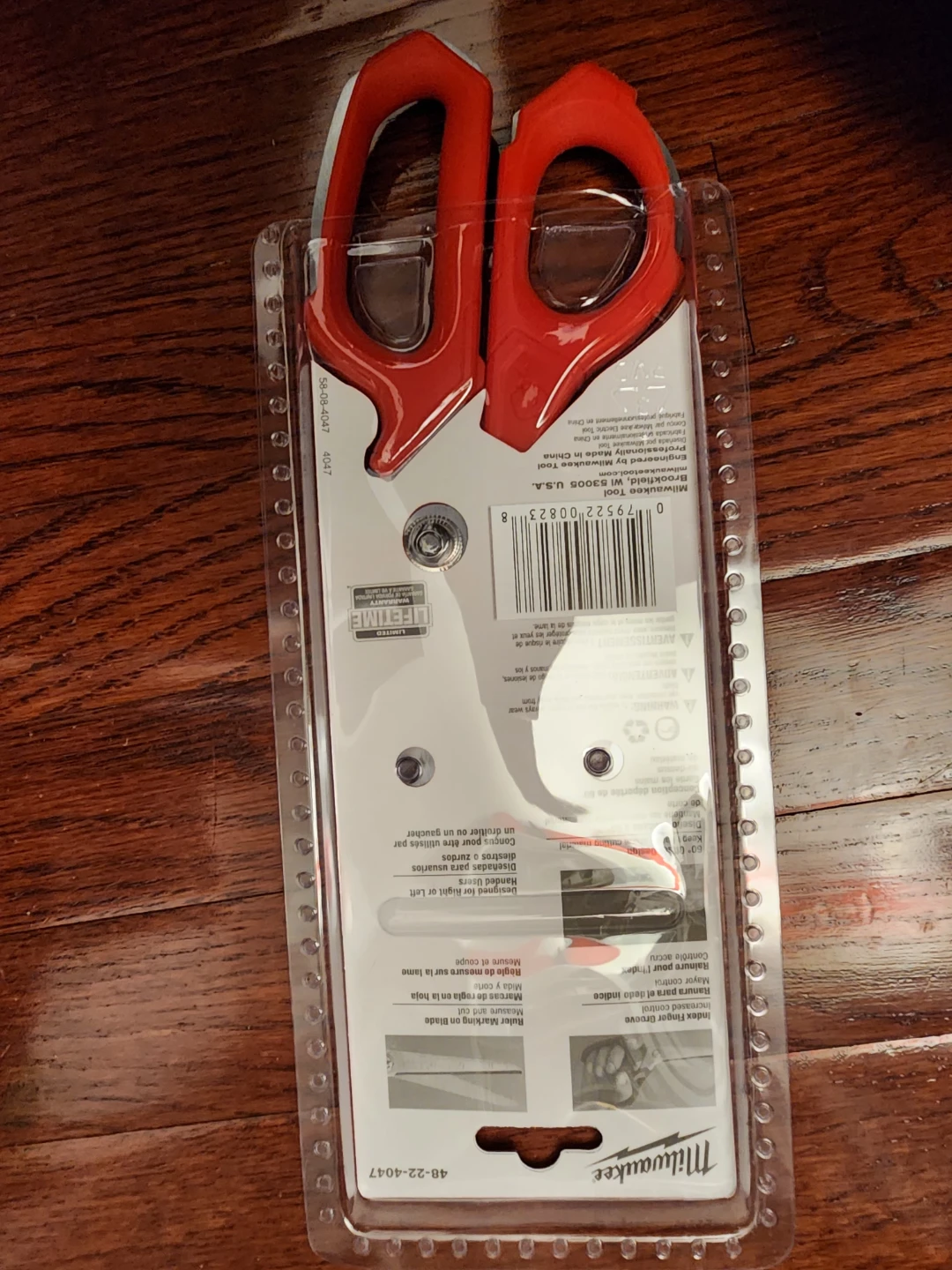 Milwaukee All-Metal Handles Offset Scissors - photo 2