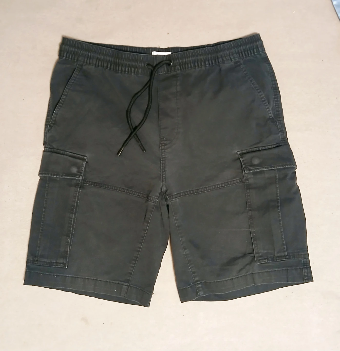 Men Medium H&M Drawstring Cargo Shorts