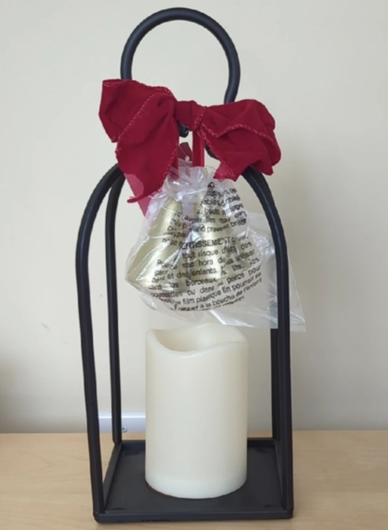 Lantern with LED Candle new