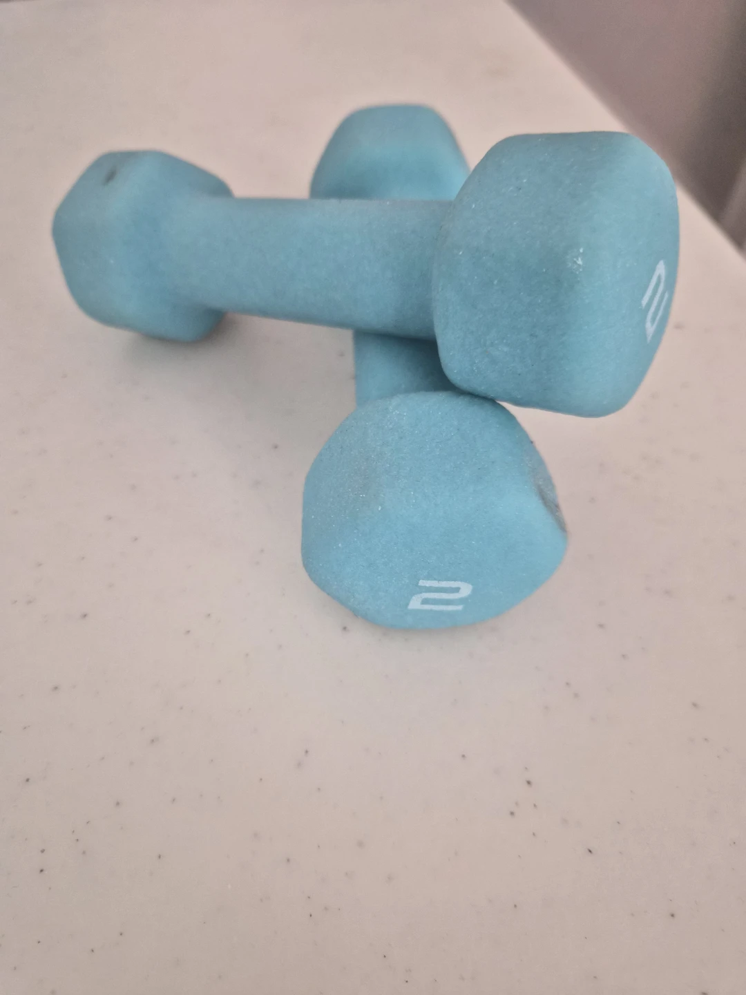 Light Blue 2lb Dumbbells (Pair) - photo 2