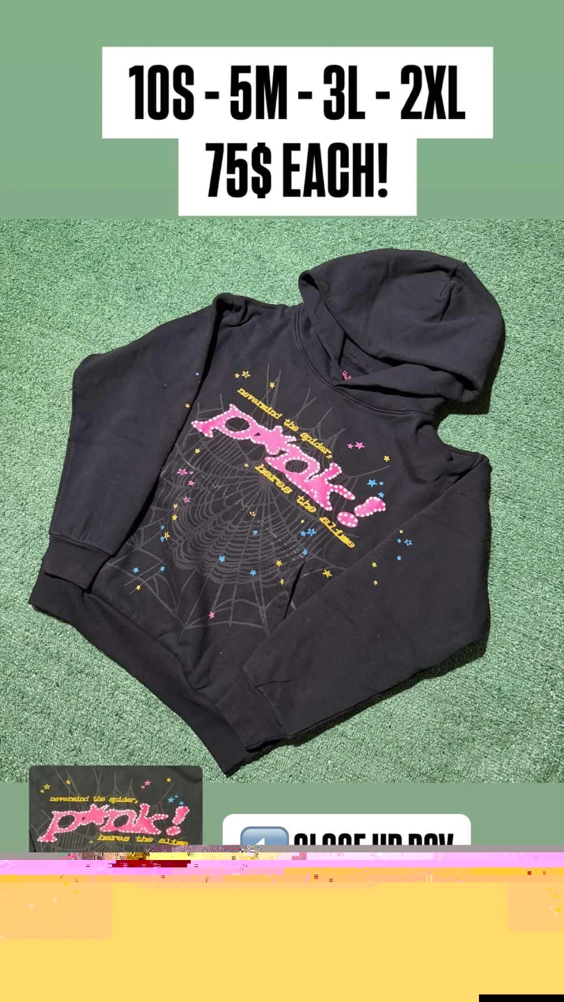 Sp5der hoodie