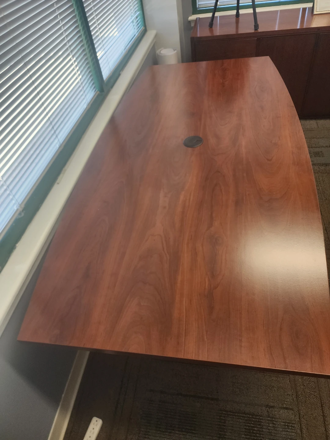 Cherry Finish Conference Table - photo 3