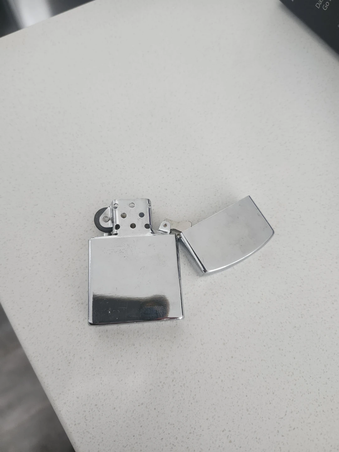 Chrome Flip Lighter - photo 2