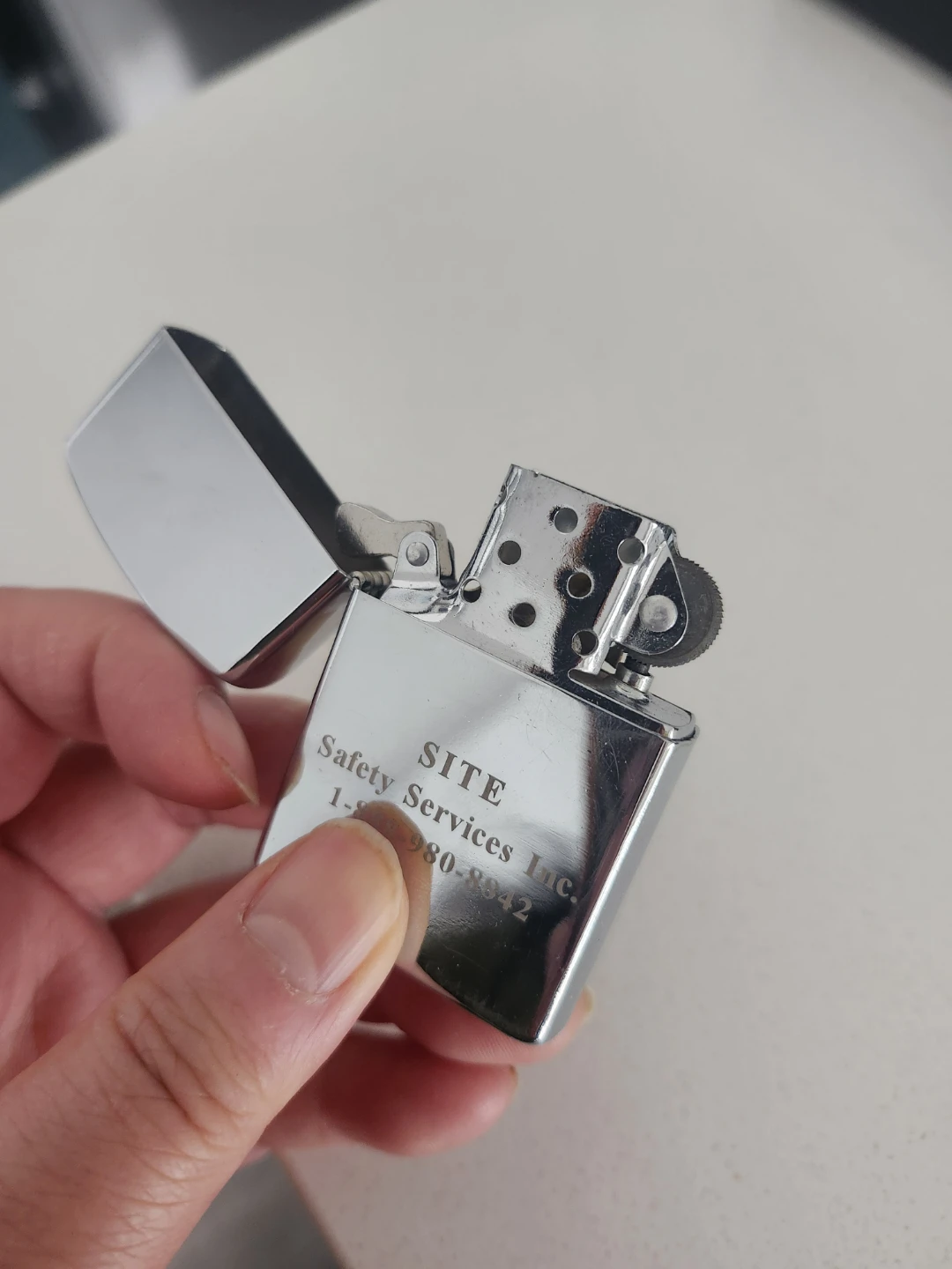 Chrome Flip Lighter - photo 5
