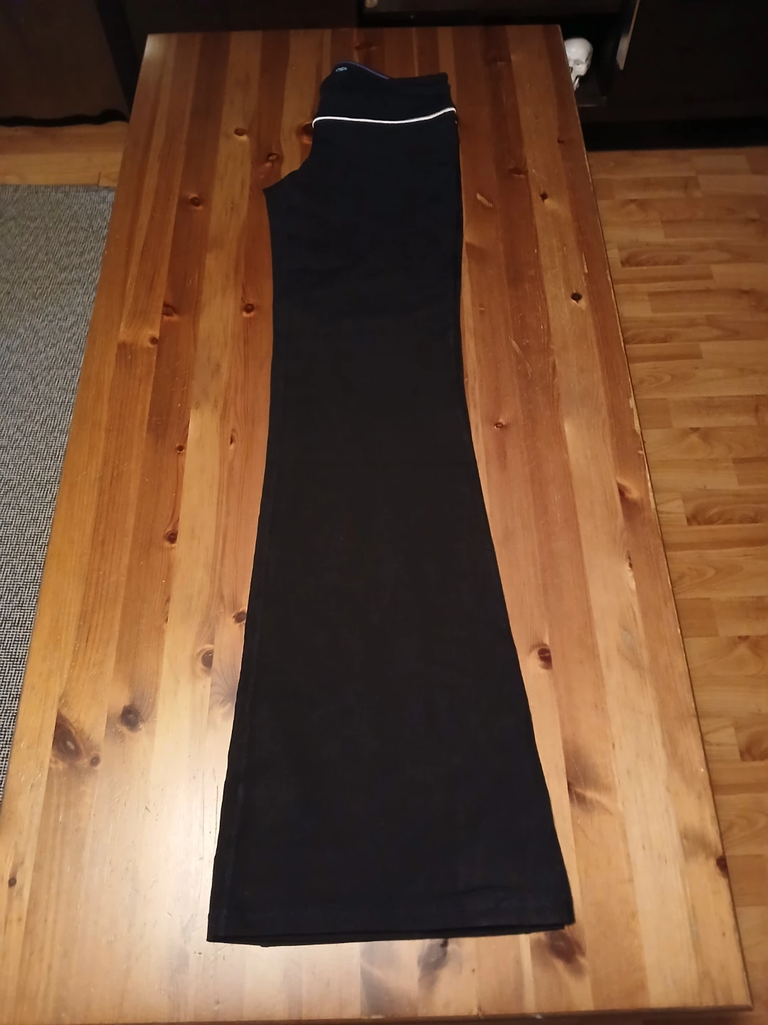 TNA Black Flare Yoga Pants