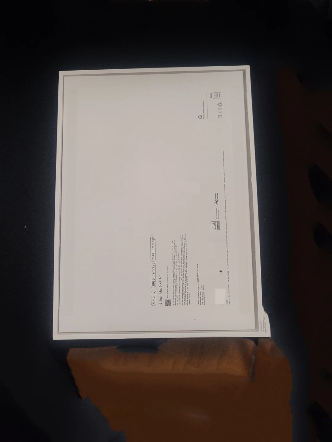 Apple MacBook Air 13.6-inch original box - photo 3