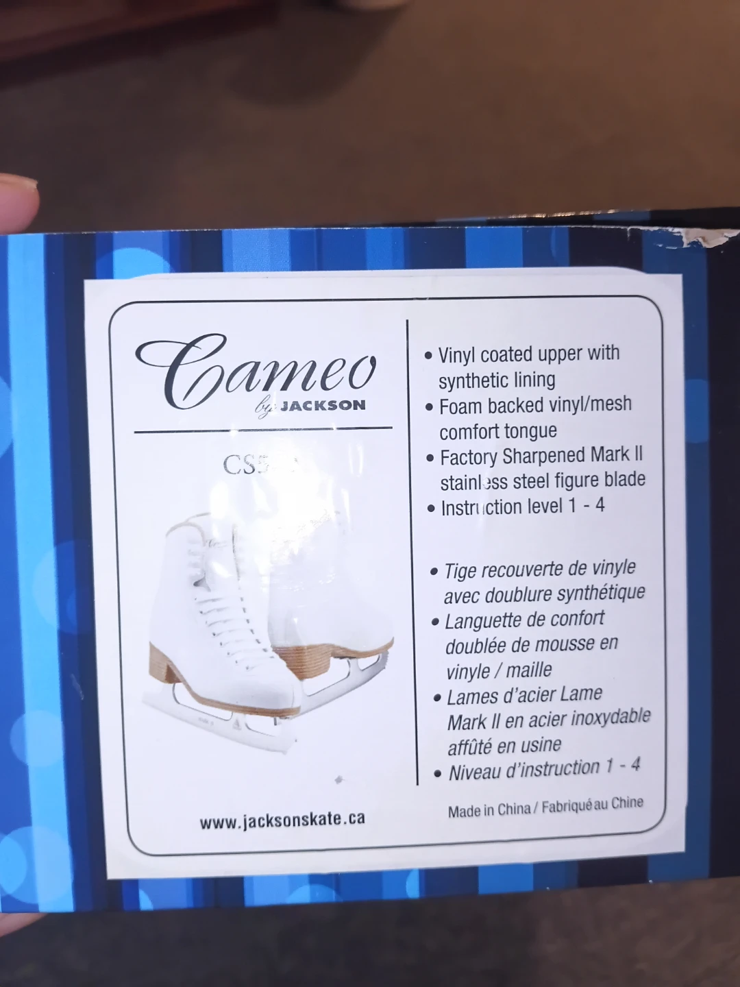 Jackson Cameo CS500 Mark II Figure Skates - Size 7 - photo 3