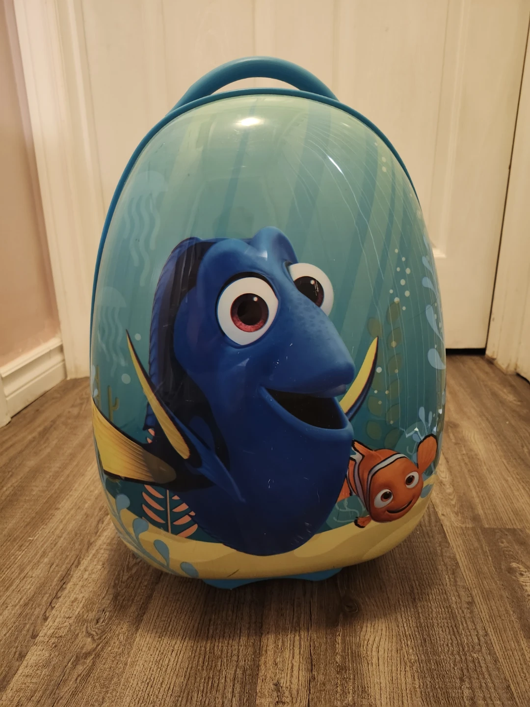 HEYS Kids Rolling Luggage Suitcase - Blue Dory Design