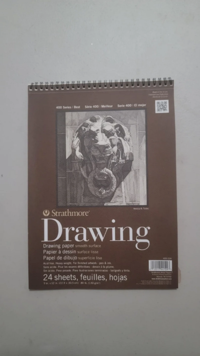 Strathmore 400 Series Drawing Paper, 9x12 in, 24 sheets