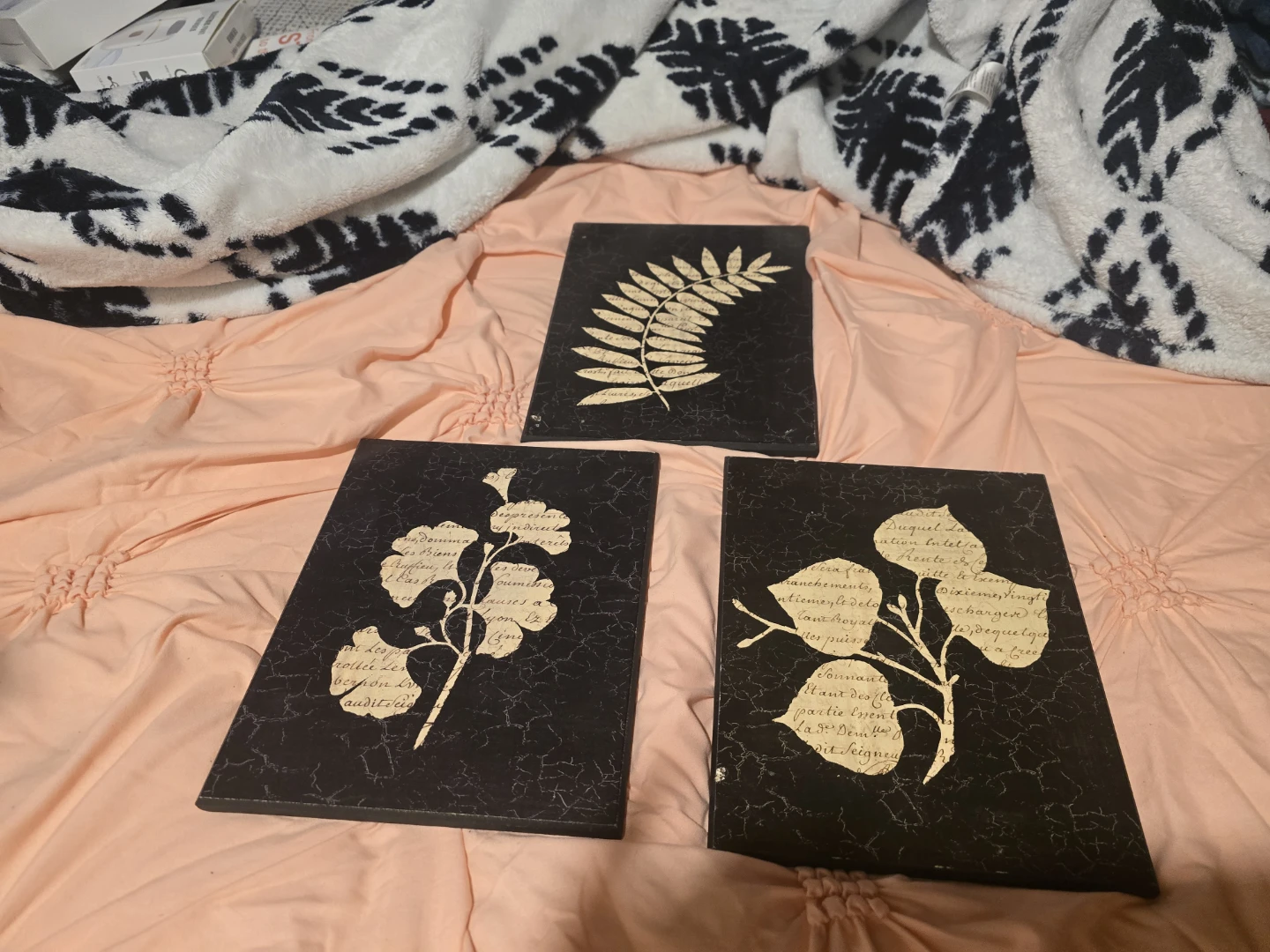 Set of 3 Botanical Art Prints
