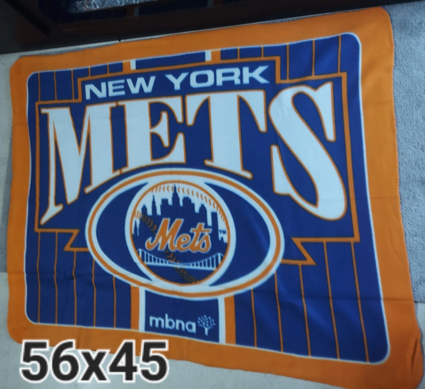New York Mets Blanket Throw 56x45
