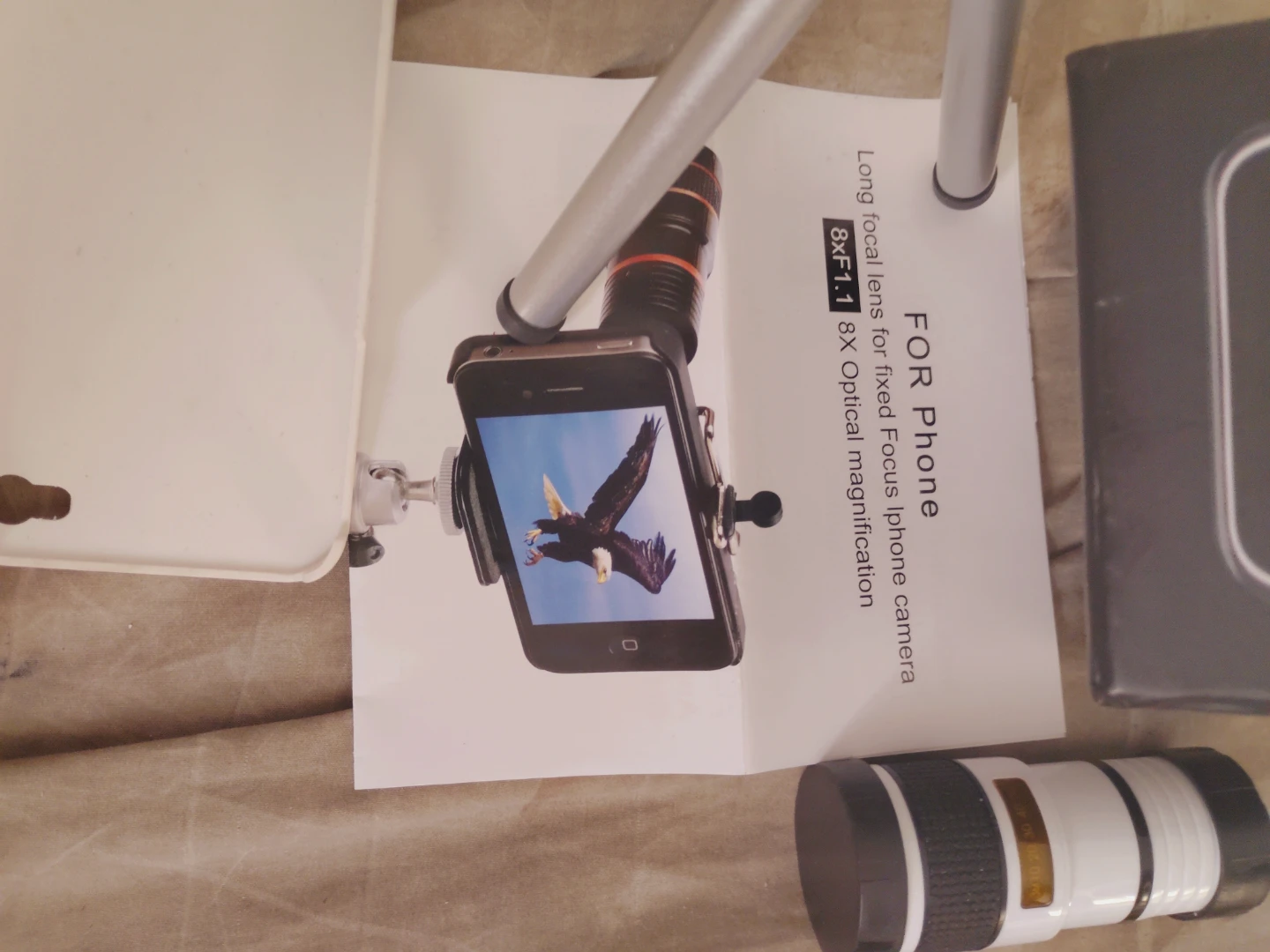 8x Optical Zoom Lens Kit for iPhone - photo 2