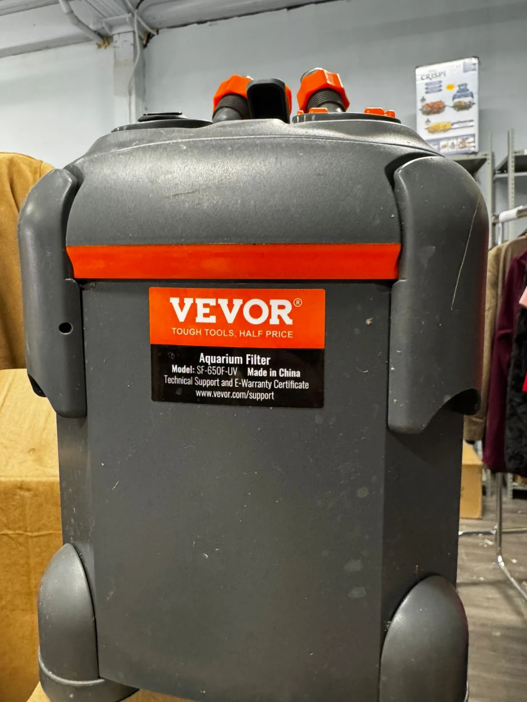 VEVOR SF-650F-UV Aquarium Filter Pump