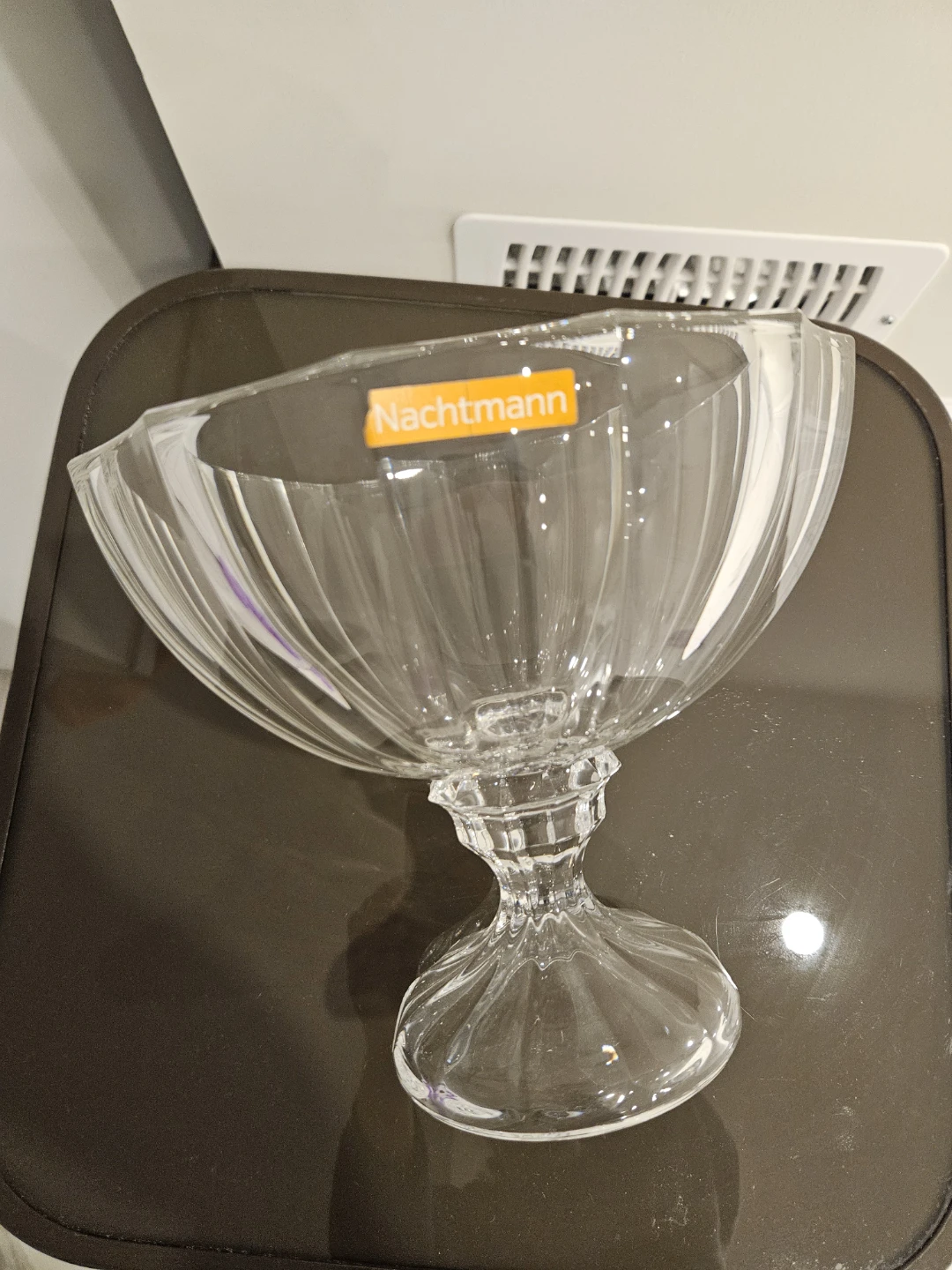 Nachtmann Crystal Footed Bowl