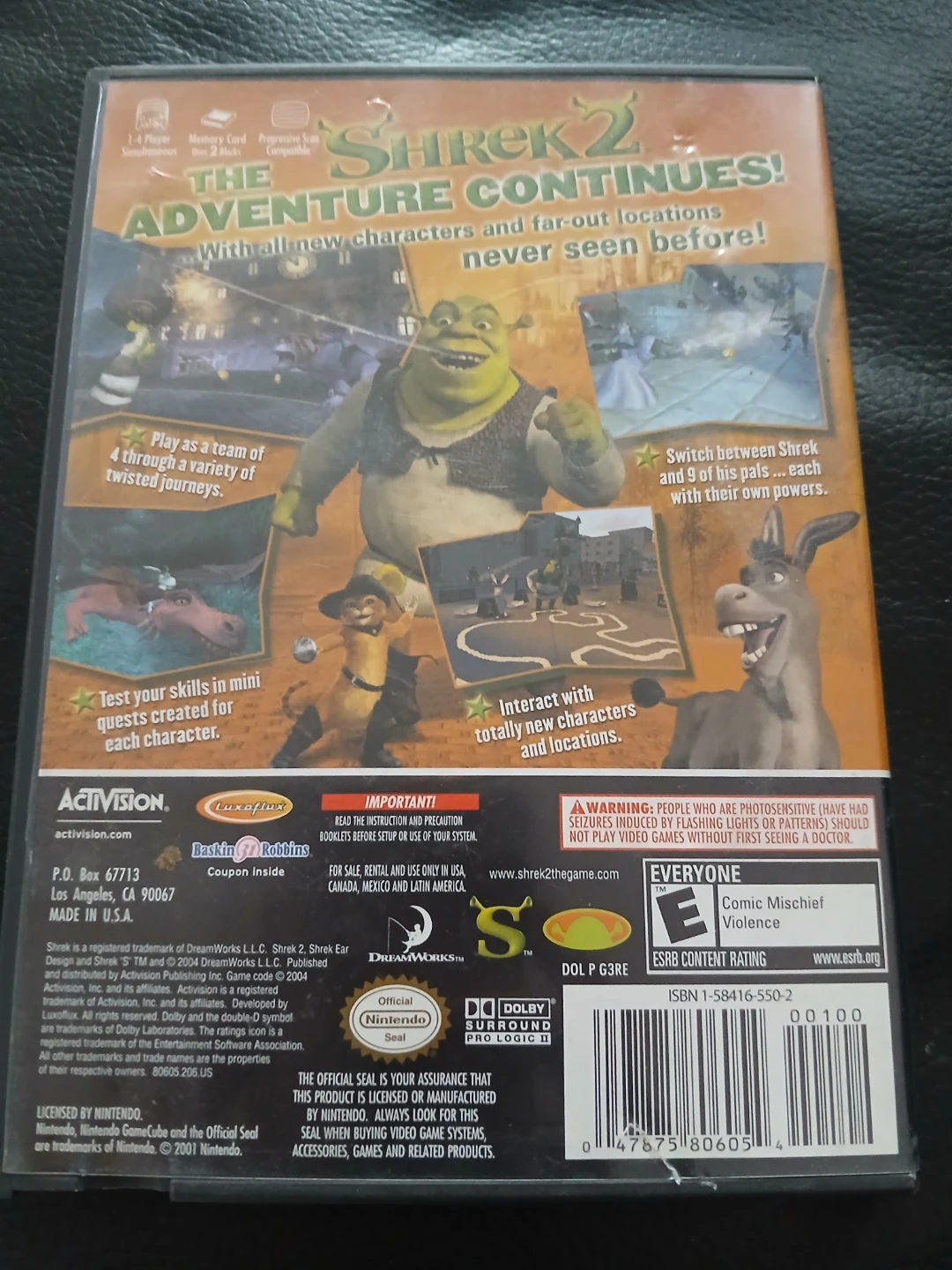 Shrek 2 Nintendo GameCube - photo 2