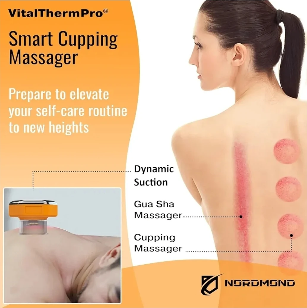 Nordmond VitalTherm Pro Smart Electric Cupping Massager - photo 4