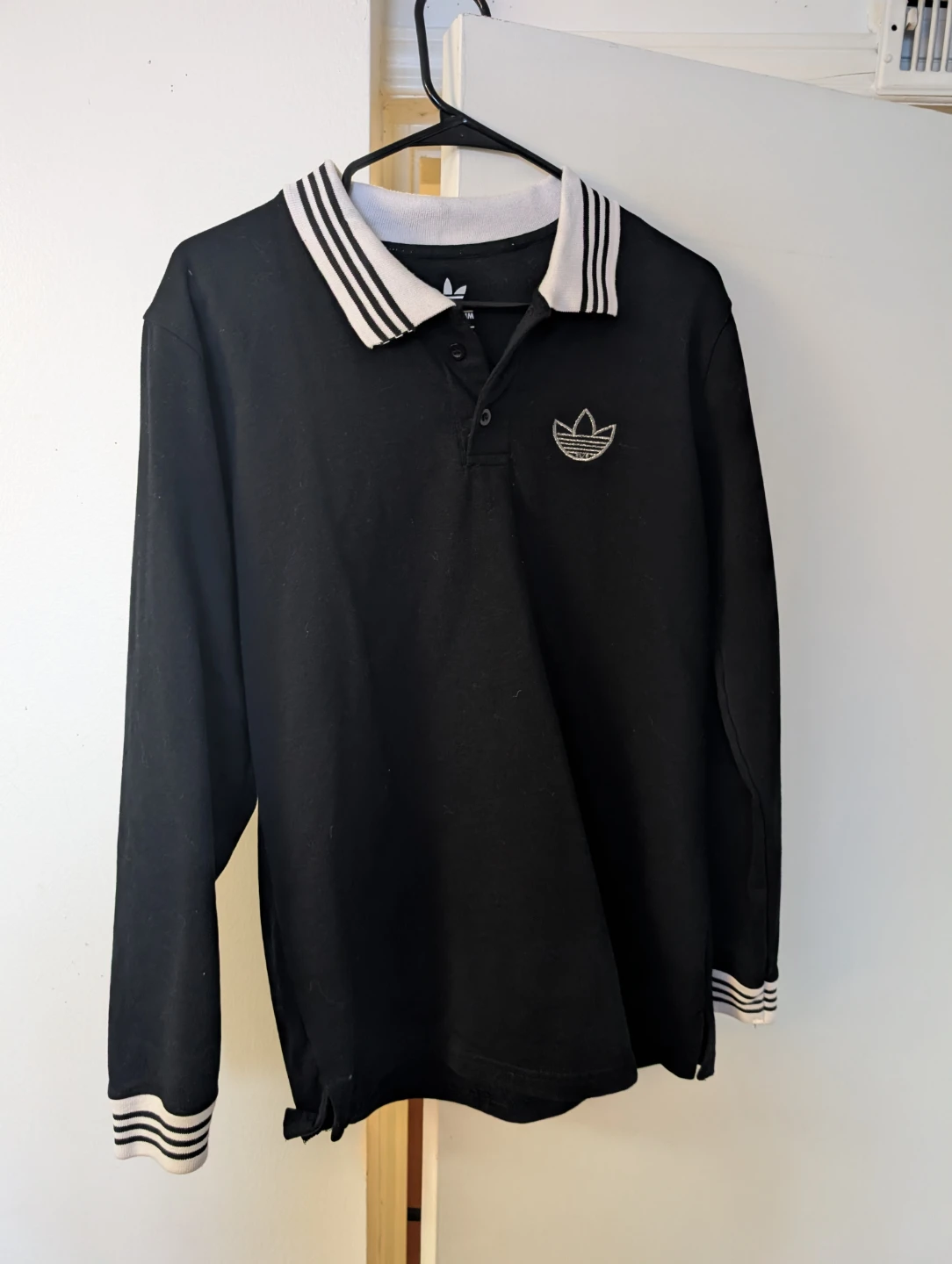 Adidas Premium Fit Tee Long Sleeve Black- Size L
