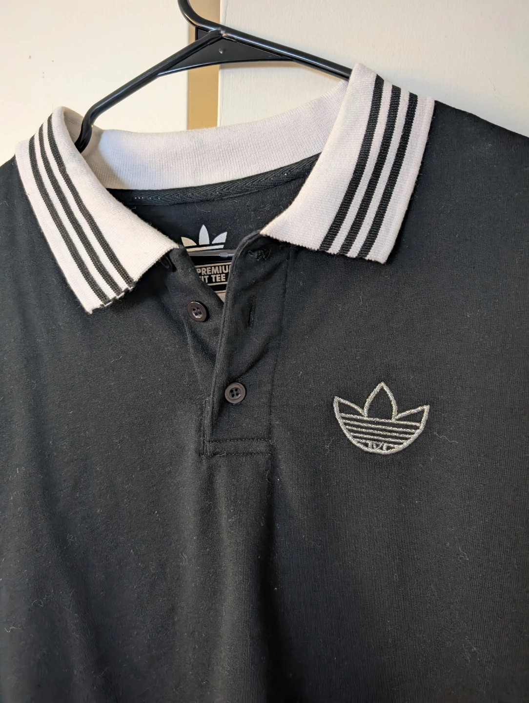 Adidas Premium Fit Tee Long Sleeve Black- Size L - photo 2