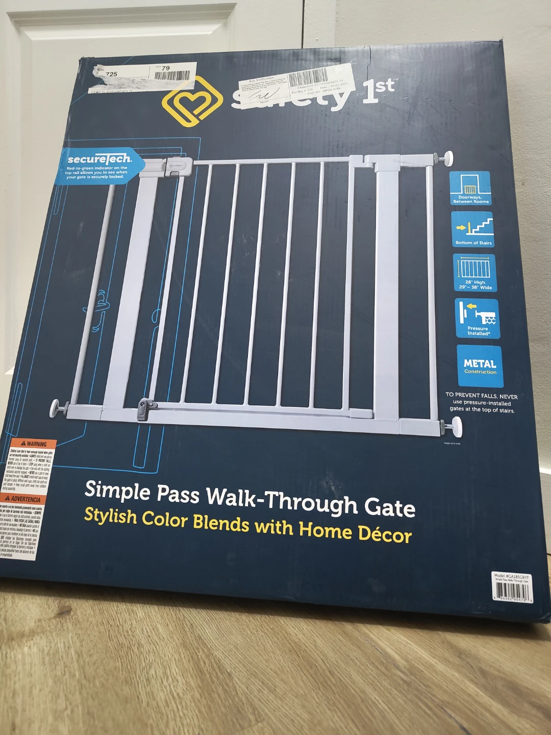 Safety 1st Simple Pass Walk-Through Gate - photo 4
