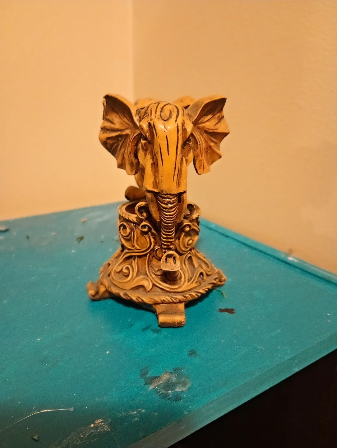 Elephant candle holder - photo 2