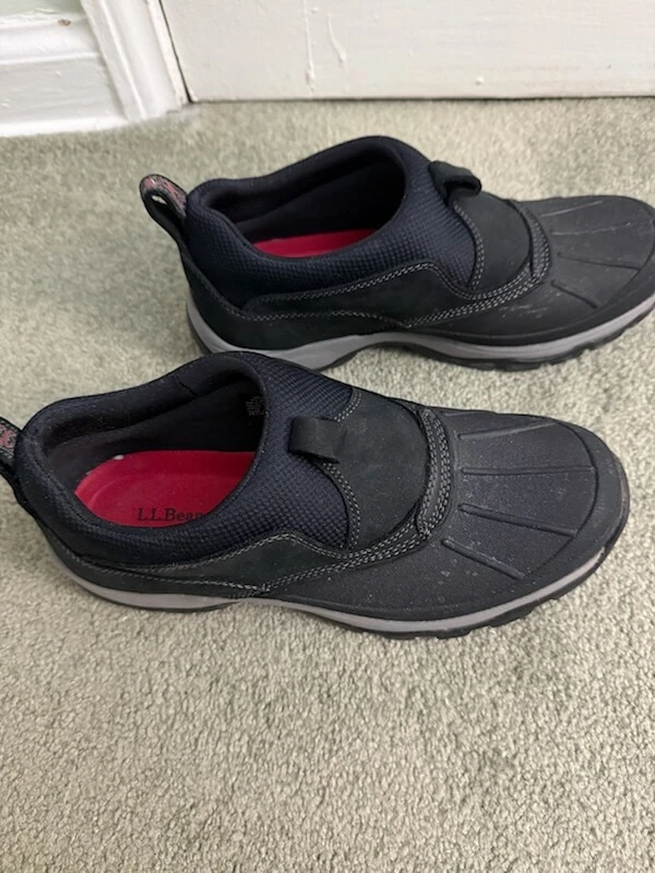 L.L.Bean Storm Chaser Slip-On Shoes - Black - Women's Size 10 - photo 4