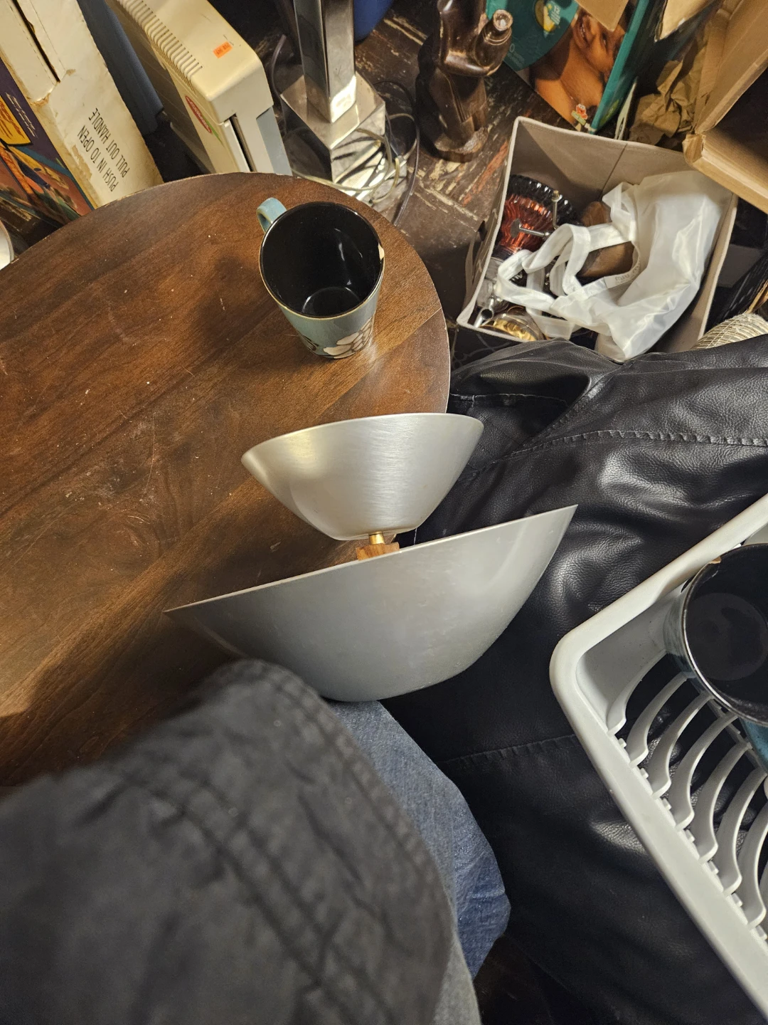 Two-Tier Aluminum Serving Tray - photo 2
