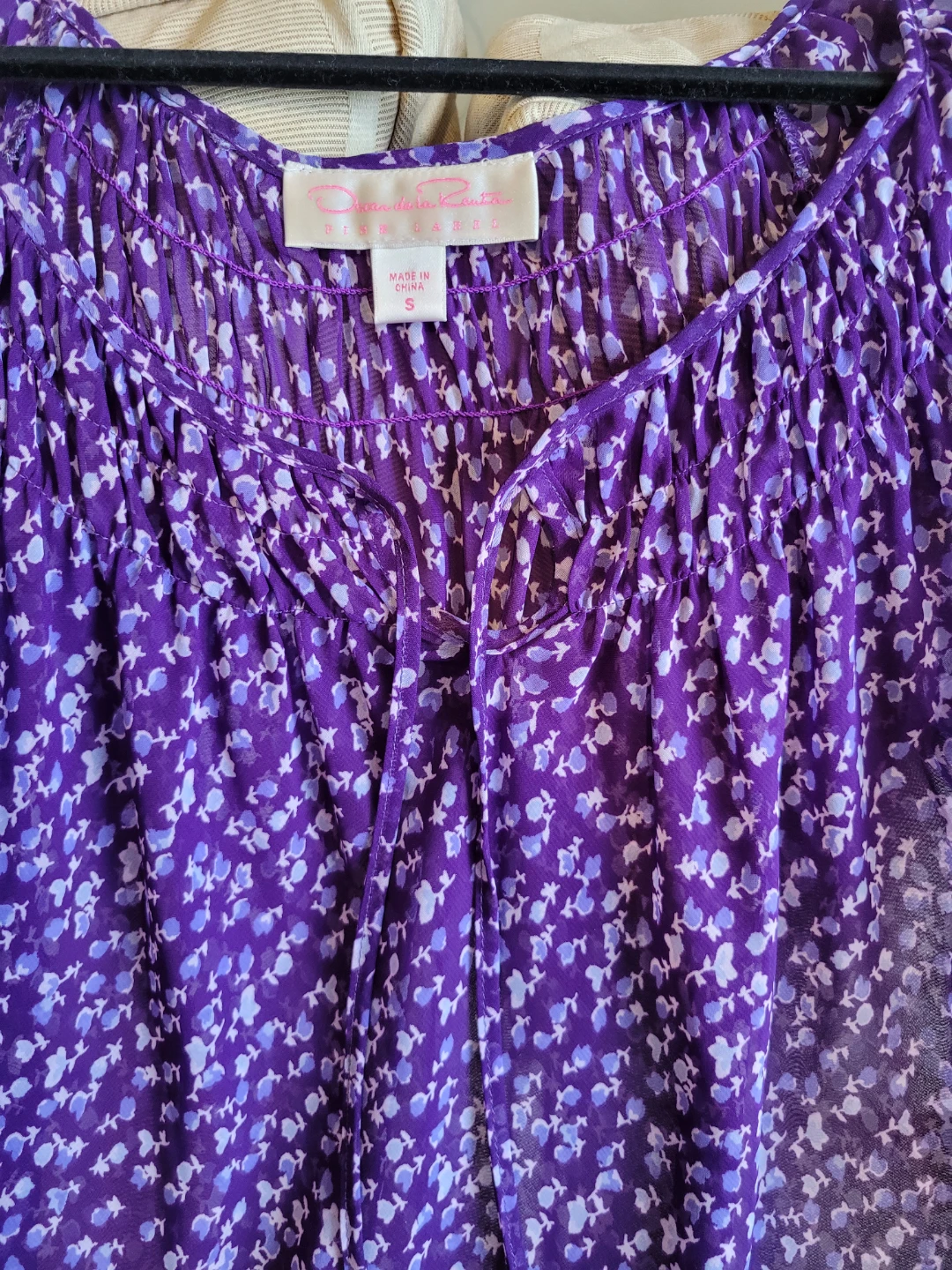 Vtg. Oscar de la Renta Pink Label Floral Sleepwear - photo 3