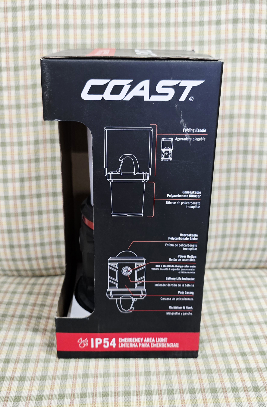 Coast EAL26 1250 Lumens Dual Power Camping Lantern - NEW! - photo 2