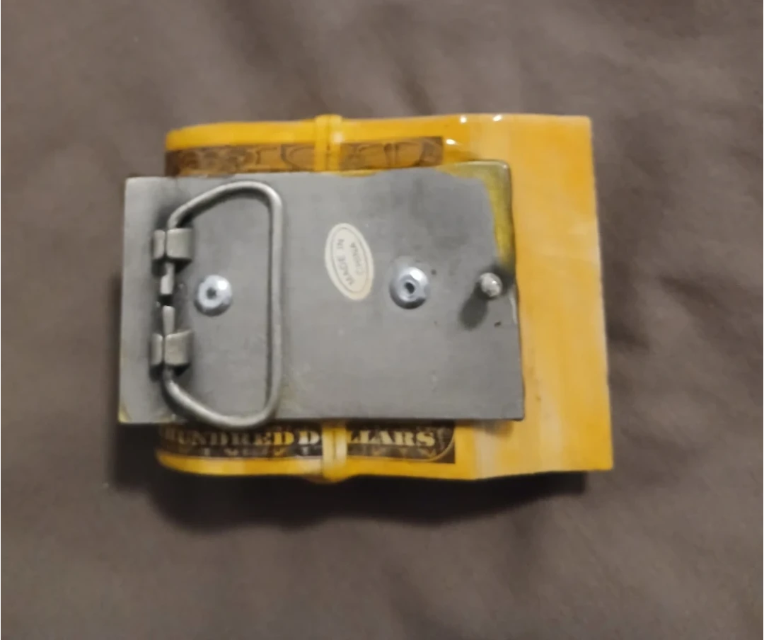 Novelty US$100 Bill Belt Buckle - photo 2