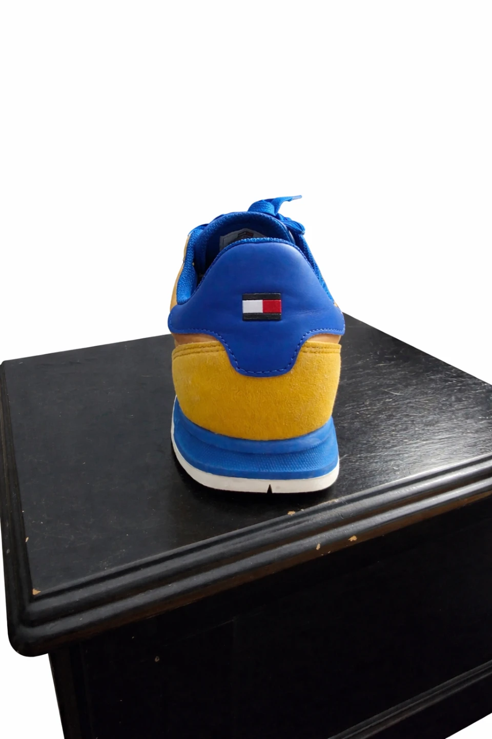Tommy Hilfiger Men's Yellow Blue Athletic Shoes