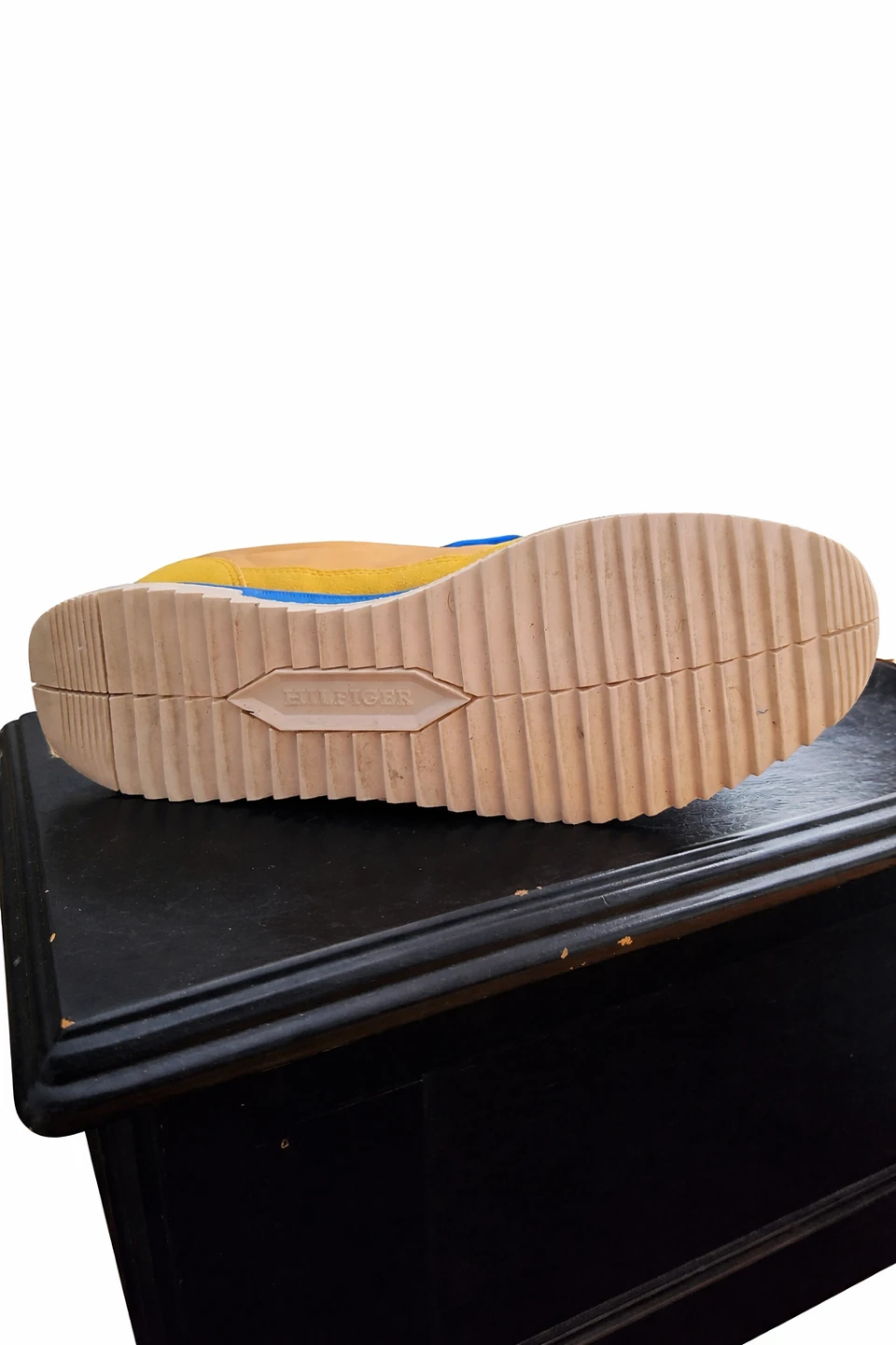 Tommy Hilfiger Men's Yellow Blue Athletic Shoes - photo 2