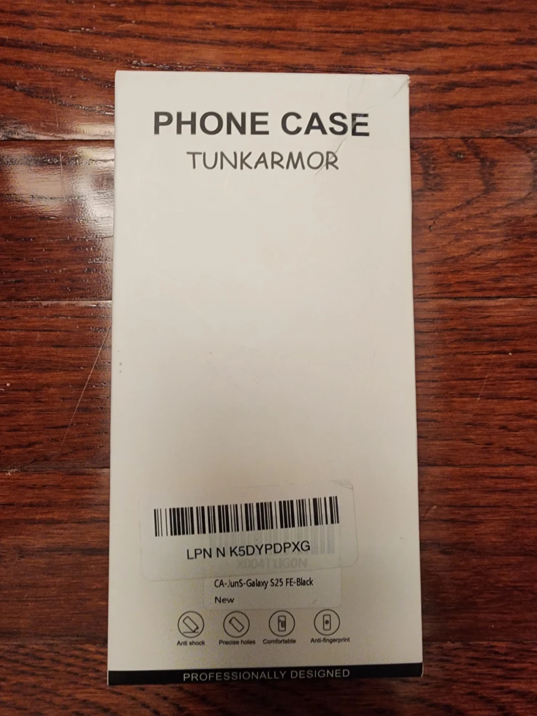 Tunkarmor Phone Case for Samsung Galaxy S25 FE - Black