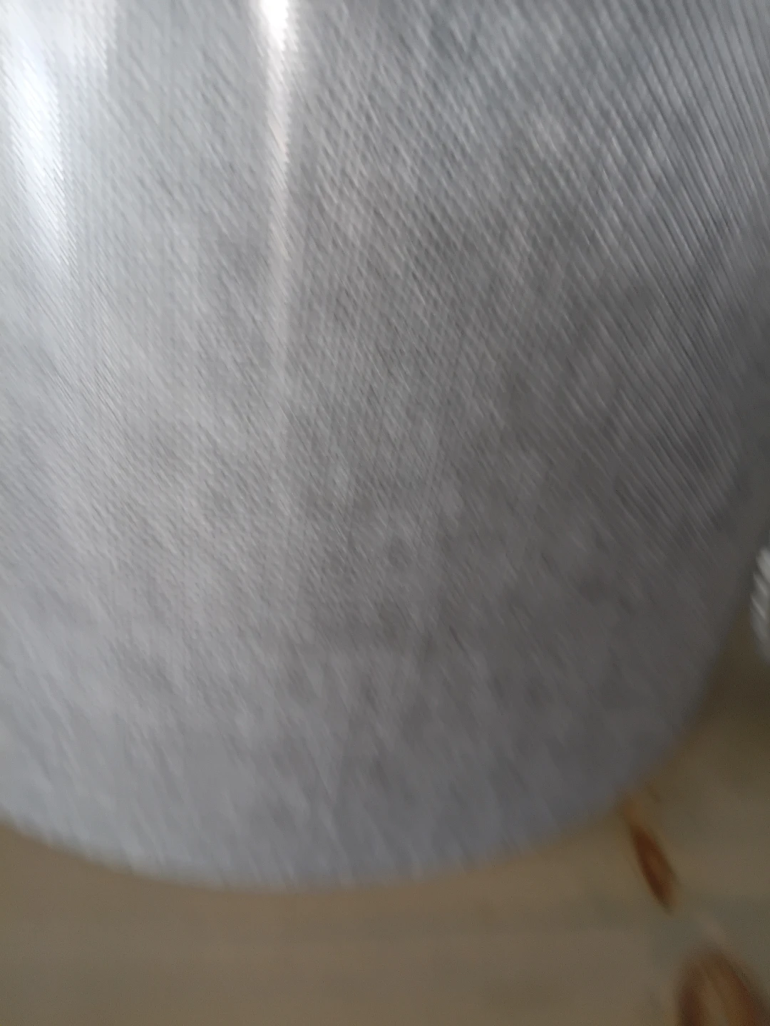Gray Fabric Pendant Light Fixture - photo 5