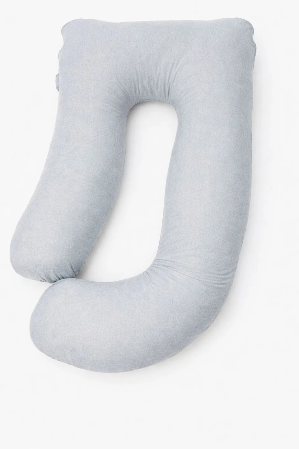 U-Shaped Pregnancy Pillow Light Blue